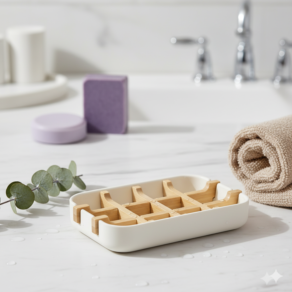 Tacka Bambusowa Do Szamponu w Kostce Lotta Bloom